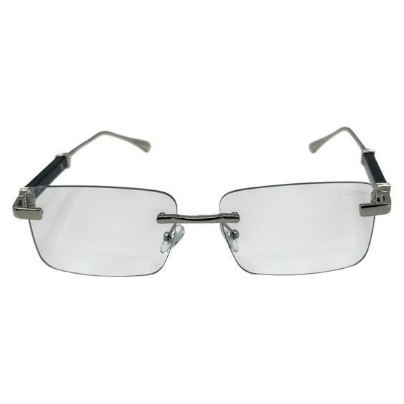 Cartier Rimless Glasses | Transitions & Blue Blocker | Used – Like New - Picture 13 of 16